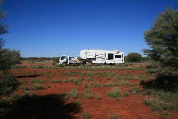 Overnight site near Marla